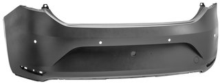 Paragolpes Trasero Imprimado (Con Agujeros Para Sensores) para Seat LEON 2012