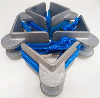 5 protectores de cuerda ALUMINIO