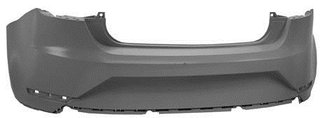Paragolpes Trasero Imprimado (3 Puertas ) para Seat IBIZA IV 2012