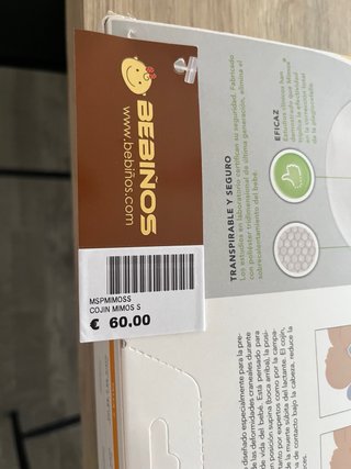 Cojín Mimos Talla S para Plagiocefalia + Funda