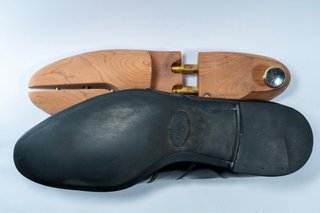Prada Mocasines Cuero Negro Made in Italy