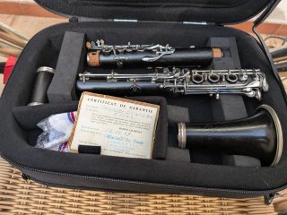 Clarinete Sib Buffet R13 mib grave 1959