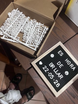 Cartel desmontable bodas o eventos