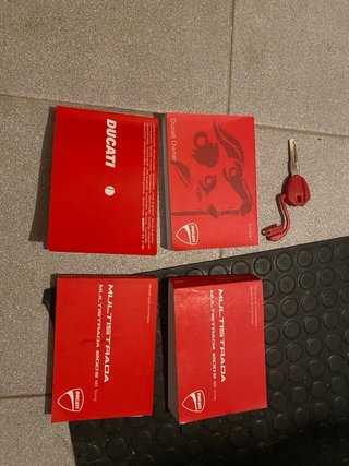 Ducati Multistrada 1200 Touring S 2014 Roja