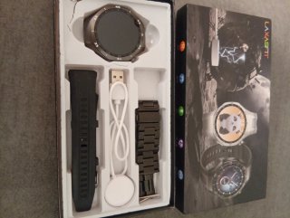 Reloj Inteligente Laxasfit Negro/Blanco