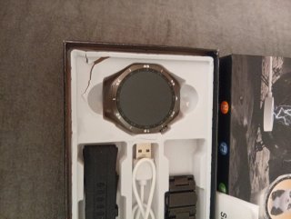 Reloj Inteligente Laxasfit Negro/Blanco