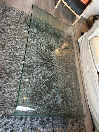 Mesa de centro cristal Maisons du Monde