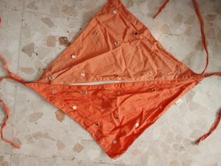 2 bandanas de niña azul vaquero Pañuelo cabeza