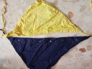2 bandanas de niña azul vaquero Pañuelo cabeza