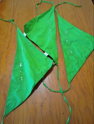 2 bandanas de niña azul vaquero Pañuelo cabeza