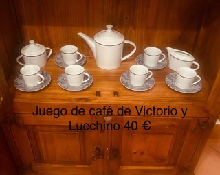Juego de café Victorio & Lucchino