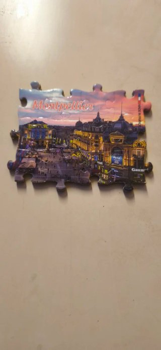 Imán nevera Montpellier Made in France