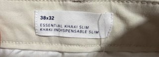 Pantalón Chino Beige Gap