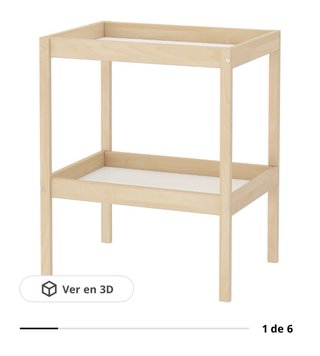Cambiador bebé haya IKEA