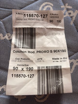 2 SOMIERES METALICOS Y 2 COLCHONES