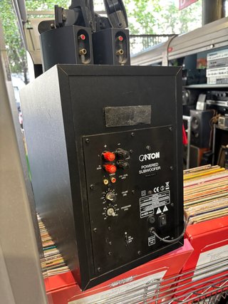 Canton CX Altavoces Activos 2.1 Negro