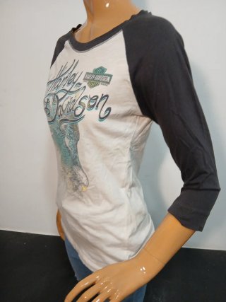 Camiseta Harley-Davidson Raglan Manga 3/4
