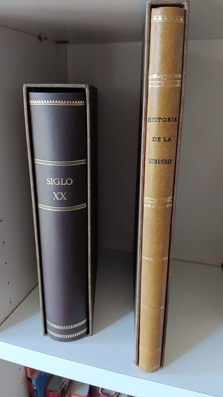 Libros historia muy bien encuadernados