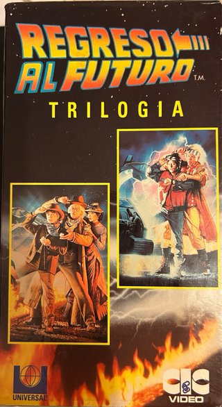 Trilogía Regreso al Futuro VHS