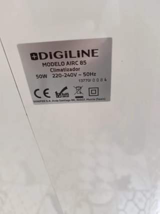 Climatizador Portátil DIGILINE con Ruedas