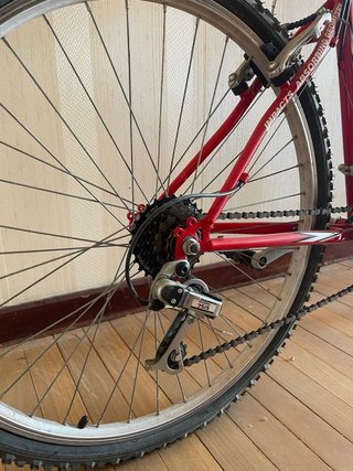 Bicicleta roja