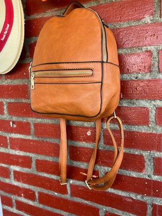 Mochila estampada multicolor