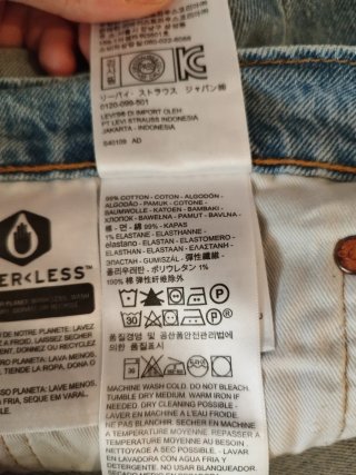 Shorts vaqueros Levi's hombre