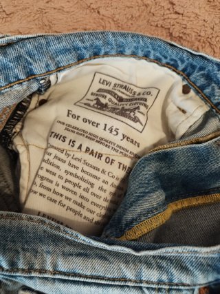 Shorts vaqueros Levi's hombre