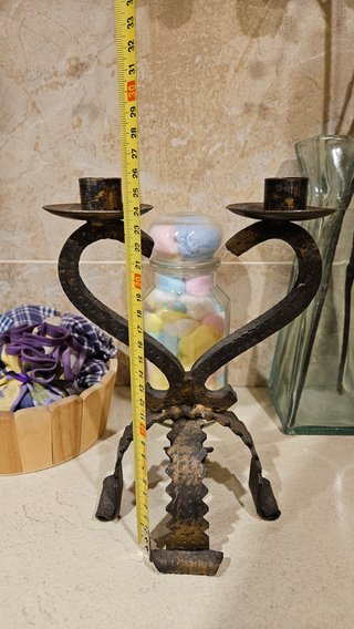 Candelabro de forja