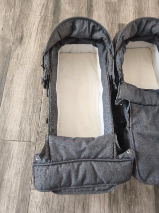 Capazos carro gemelar Baby Monster 3.0