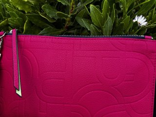 Bolso Purificación García Rosa y Azul