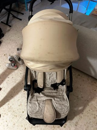 Silla de paseo color beige