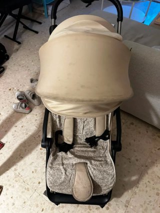 Silla de paseo color beige