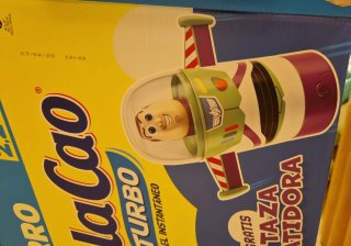 Taza Batidora Cola Cao Buzz Lightyear
