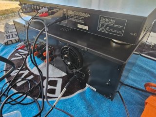 Technics SU-C800 + SE-A900 Amplificador
