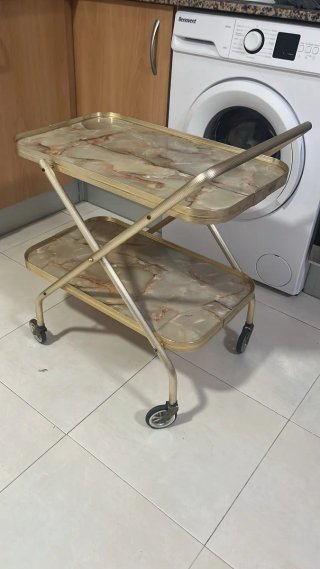 Carrito azafata plegable 1970