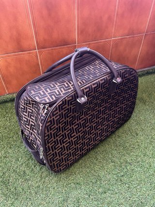Maleta Fendi Marrón y Negra