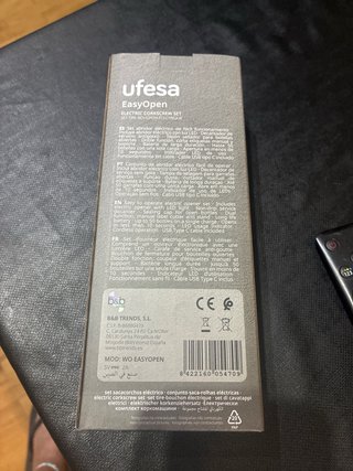 Sacacorchos Eléctrico Ufesa EasyOpen