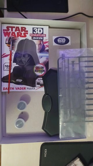 Puzzle 3D Star Wars Darth Vader COLOR Edition