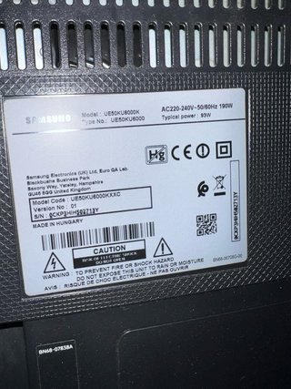 Samsung 50" Smart TV 4K