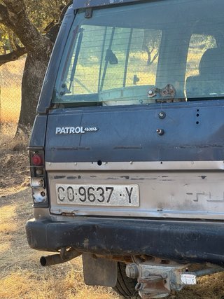Nissan Patrol 1991.  el coche esta dado de baja
