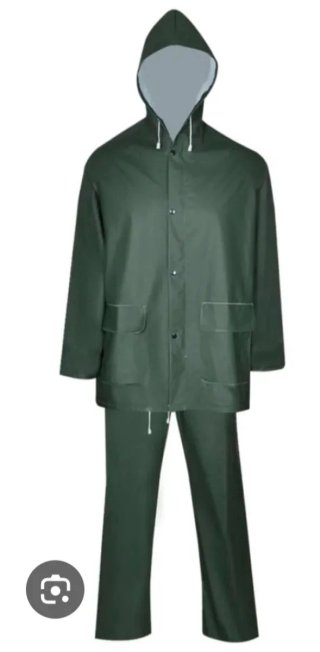 Traje de agua verde talla XL