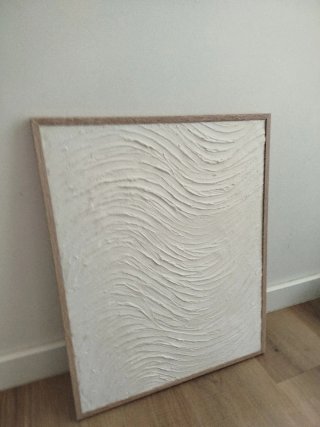 Quadro Arte Texturizada - Small Curves