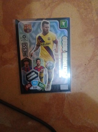 Carta Leo Messi Platinum 2020 Edición Limitada