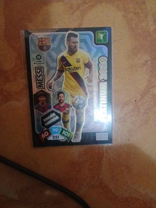 Carta Leo Messi Platinum 2020 Edición Limitada