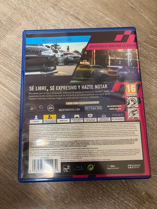Juego PS4 Need For Speed Heat Carreras