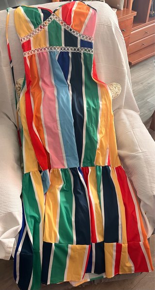 Vestido Shein Multicolor Talla Única Nuevo