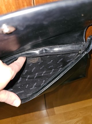 Bolso de mano negro