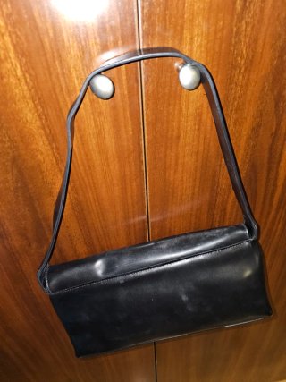 Bolso de mano negro
