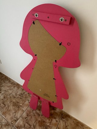 Espejo Vertbaudet Niña Corazones